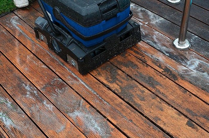 Terrassen reinigen und renovieren