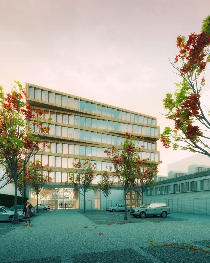 Hollands höchstes Holzhaus in Bau