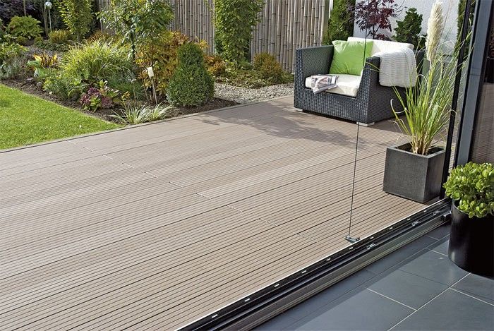 Fießender Übergang zwischen innen und außen