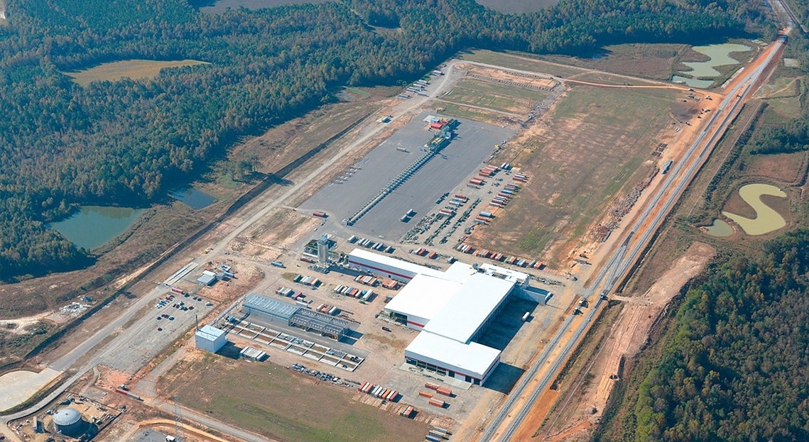 Binderholz startete Enfield/North Carolina